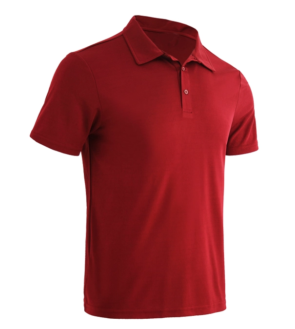 LeeHanTon Men's Solid Polo Shirt