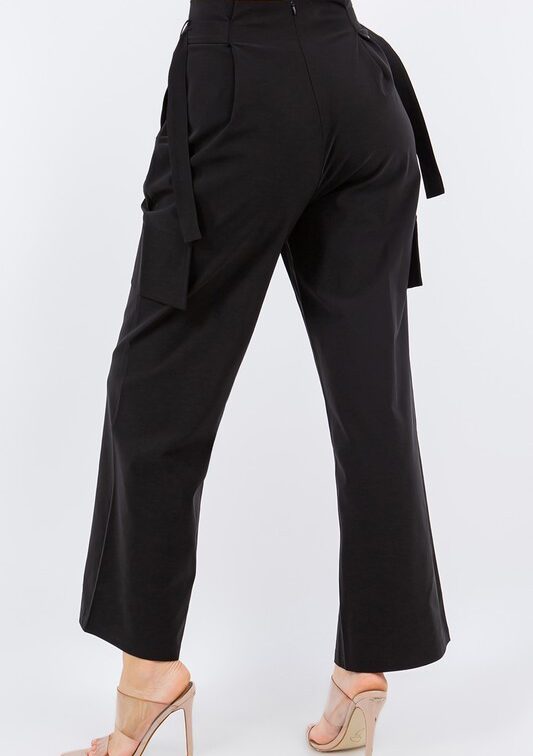 PARACHUTE CARGO PANTS W BELTED